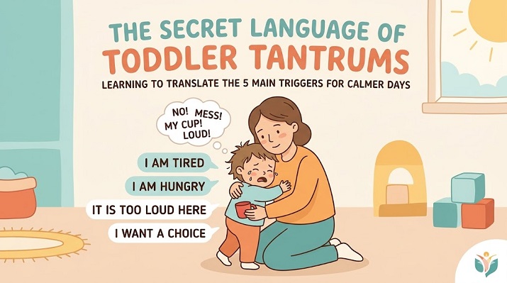 The "Secret Language" of Toddler Tantrums: Translating the 5 Main Triggers